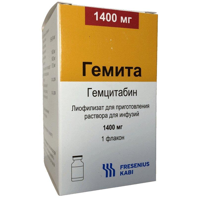 Гемита лиофилизат 1400 мг фл.1 шт