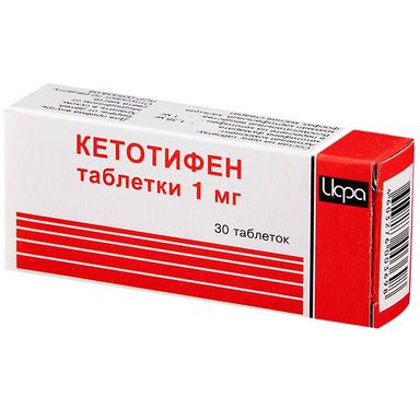 Кетотифен таб.1мг №30