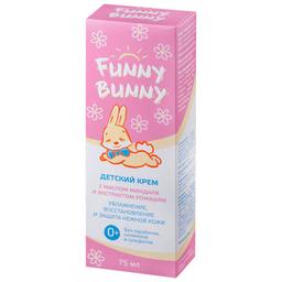 Funny Bunny крем детский с Маслом Миндаля-экстрактом Ромашки 0+ 75мл
