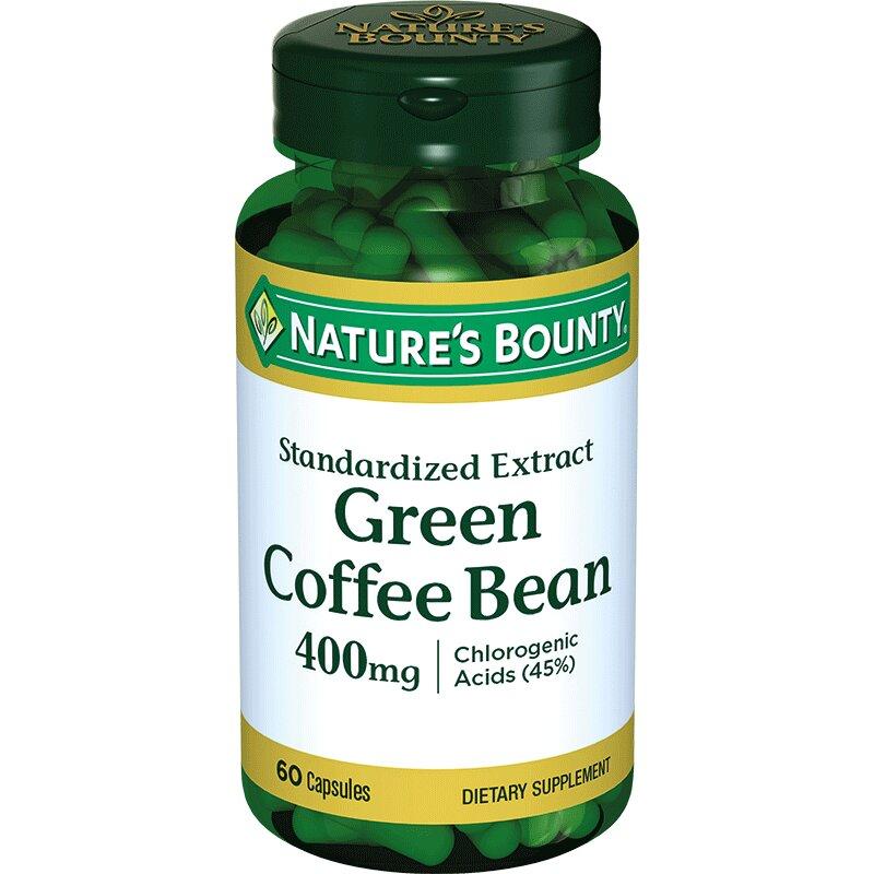 Natures Bounty Зеленые кофейные зерна капсулы 400 мг 60 шт