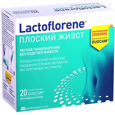 Лактофлорене Плоский живот пор.4 г 20 шт