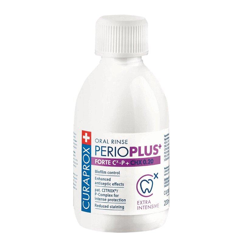 Curaprox Перио Плюс Форте Ополаскиватель для полости рта с хлоргексидином 0,20% 200 мл