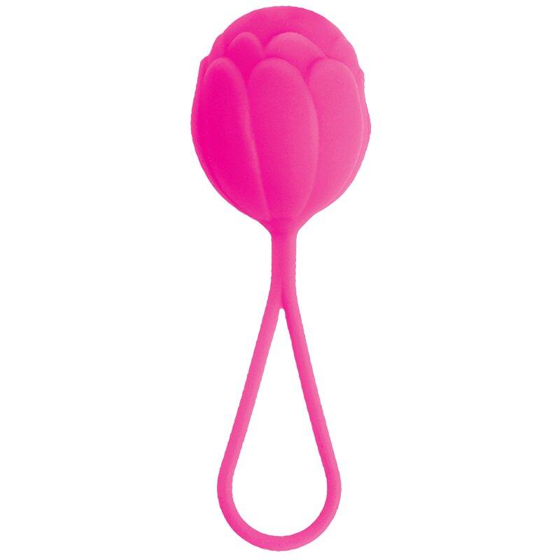 Toyfa A-toys Шарики вагинальные силикон розовые 3,5 см 10,5 см 1 шт