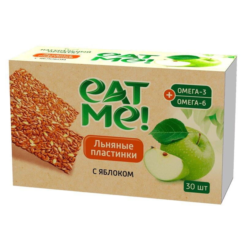 Eat Me! Льняные пластинки с яблоком 30 шт