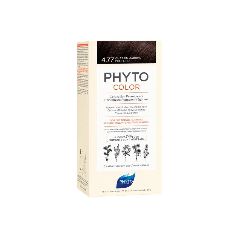 Phytosolba Фитоколор Краска для волос 4.77 Насыщенный глубокий каштан