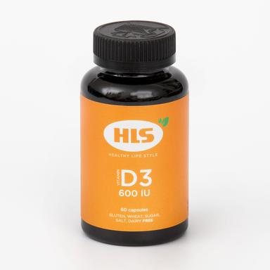 ХЛС Витамин Д-3 600 МЕ капсулы 60 шт.