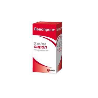 Левопронт сироп 6 мг/ мл фл.120 мл 1 шт