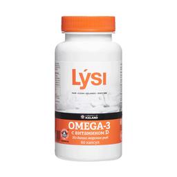 Lysi Омега-3 с витамином Д капсулы 500 мг 60 шт