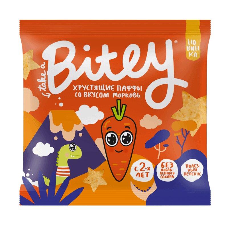 Bite Паффы хрустящие мультизлаковые Морковь 20 г