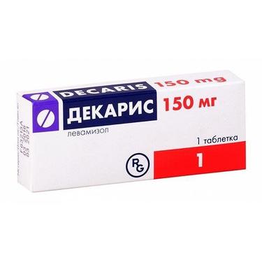 Декарис таблетки 150мг 1 шт