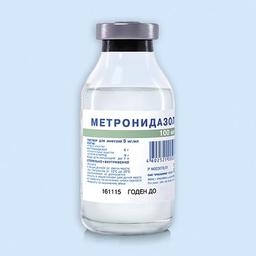 Метронидазол раствор 0,5% фл.100мл 1 шт