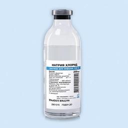 Натрия хлорид раствор 0,9% конт.200 мл 30 шт