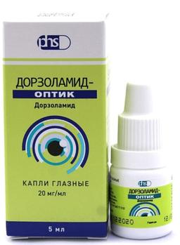 Дорзоламид-оптик капли глазные 20мг/мл фл.5мл
