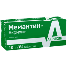 Мемантин таблетки 10 мг 84 шт