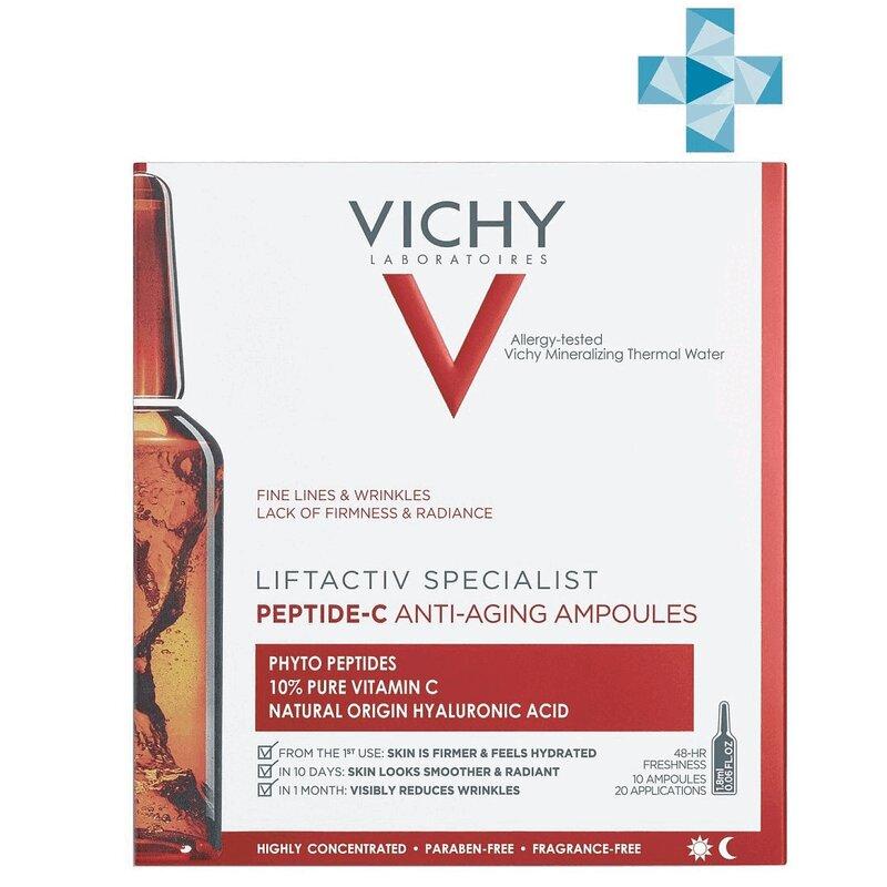Vichy Лифтактив Специалист Пептид-С Сыворотка концентрированная антивозрастная в ампулах 10 шт