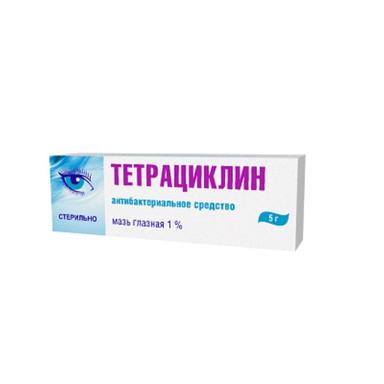 Тетрациклин мазь глазн.1% туба 5г