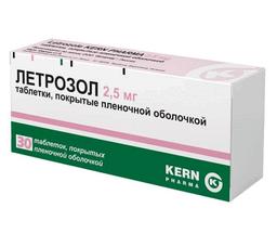 Летрозол таблетки 2,5мг 30 шт