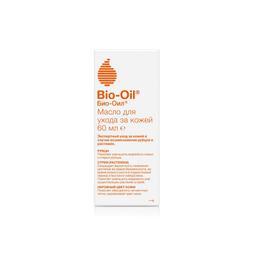 Bio-Oil Масло косметическое от шрамов, растяжек, неровного тона натуральное 60мл