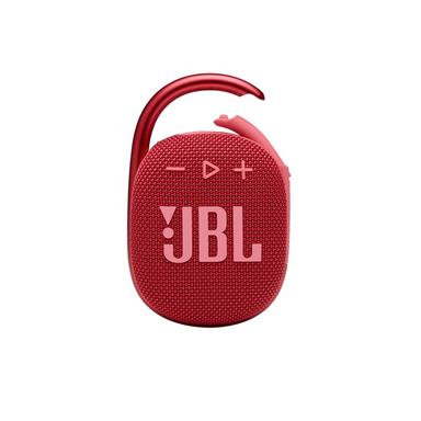 ДжиБиЭль Клип 4 Колонка ультрапортативная с защитой от воды и встроенным карабином 1  шт. красный