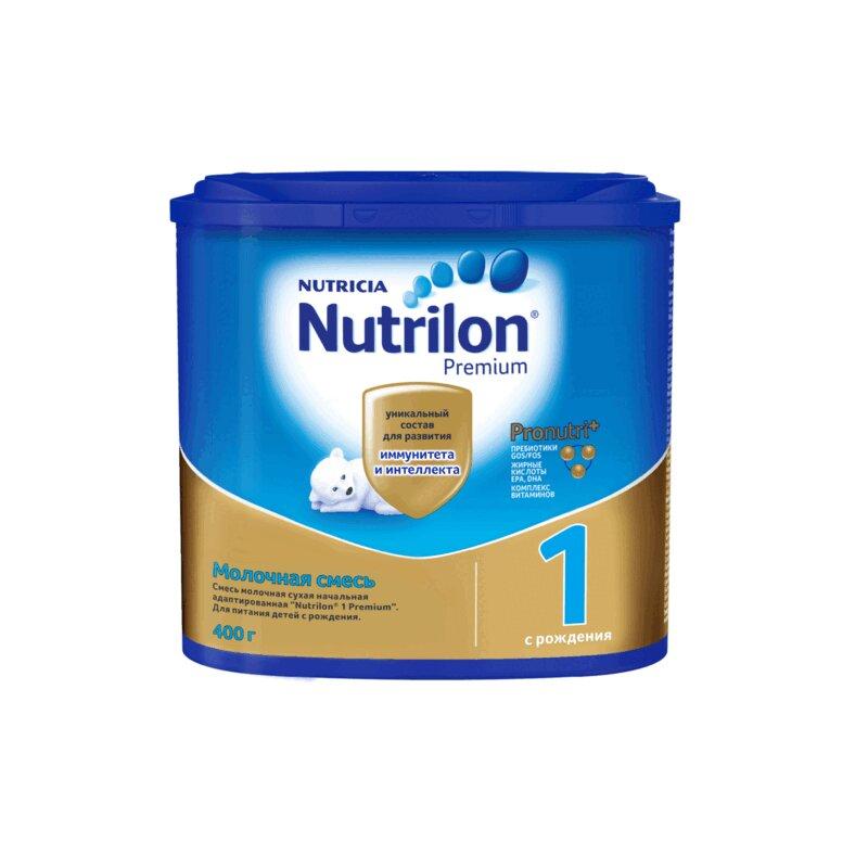 Детское питание Нутрилон 1 Премиум с пребиотиками 0-6мес 400 г банка