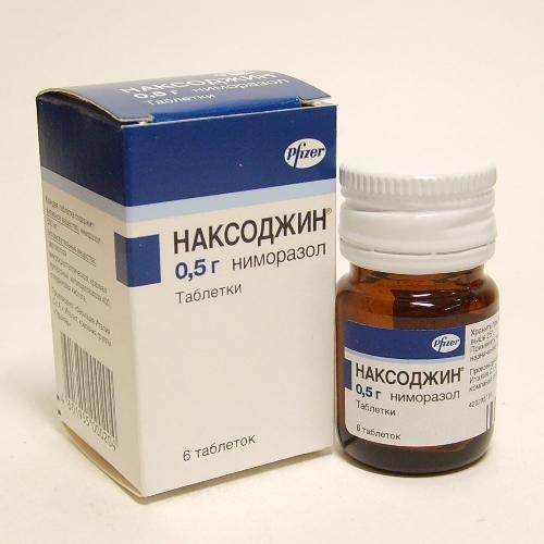 Наксоджин табл. 500 мг. фл. 6 шт