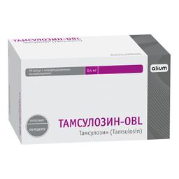 Тамсулозин-OBL капсулы 0,4 мг 90 шт
