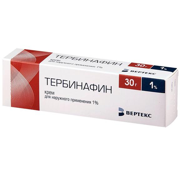 Тербинафин-Вертекс крем 1% туба 30 г