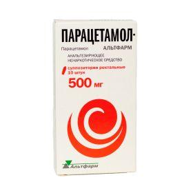 Парацетамол свечи 500 мг N10