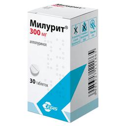 Милурит/Аллопуринол-Эгис таблетки 300мг 30 шт