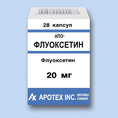 Апо-Флуоксетин капсулы 20 мг 28 шт