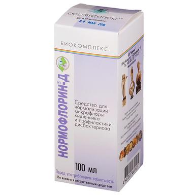 Нормофлорин-D жидкость д/приема внутрь фл.100мл