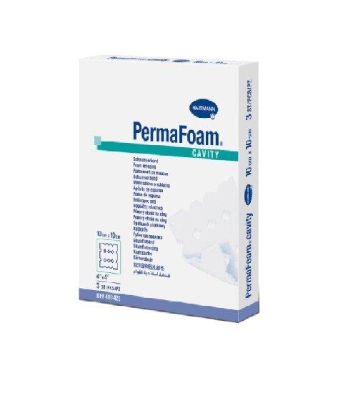 Повязка "Permafoam" губчатая 10х10см 1шт.