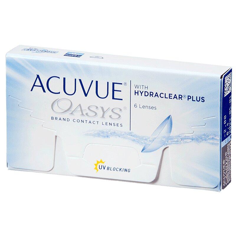 Линза контактная Acuvue Oasys R 8,4 6шт.