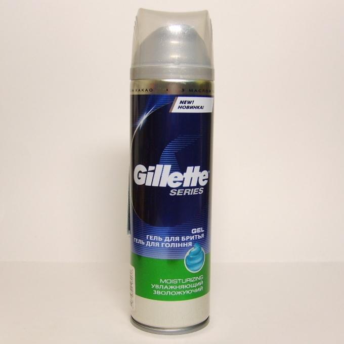 Gillette Сириес Гель для бритья увлажняющий для мужчин 200 мл