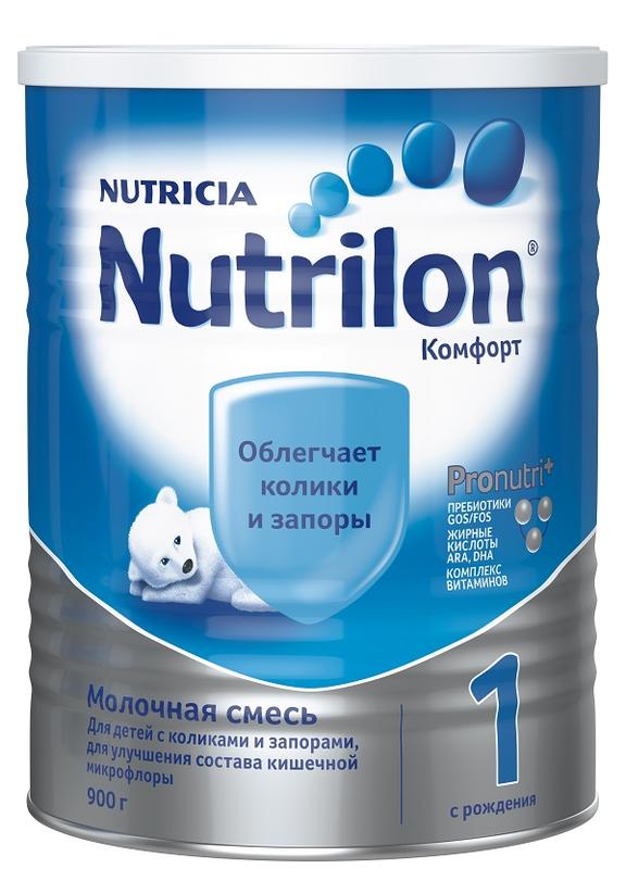Детское питание Нутрилон Комфорт 1 0-6мес 900г