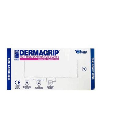 Перчатки Dermagrip high risk powder free р-р L 2 шт