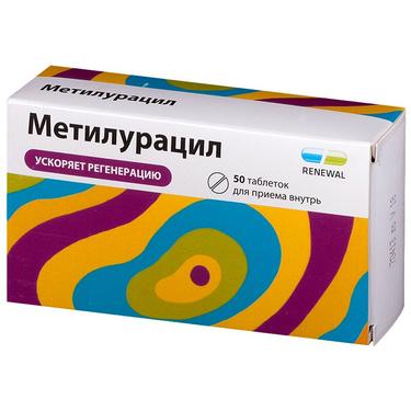 Метилурацил таблетки 500мг N50 Renewal