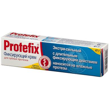 Протефикс крем д/фиксации зубных протезов экстрасильный гипоаллергенный 40мл