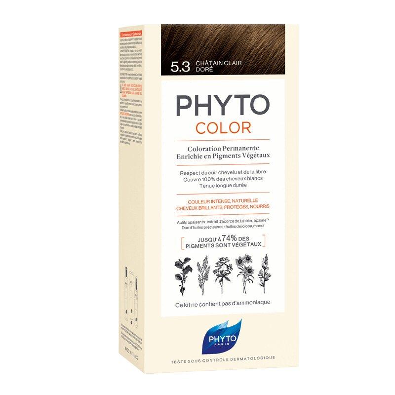 Phytosolba Фитоколор Краска для волос 4D/5.3 Светлый золотистый шатен
