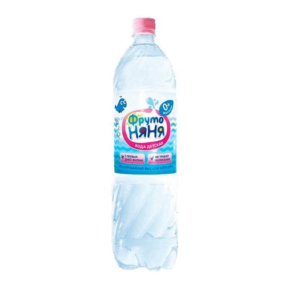 ФрутоНяня вода питьевая артезианская детская 1,5л