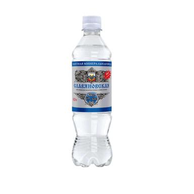Вода минеральная Славяновская 500мл пластик