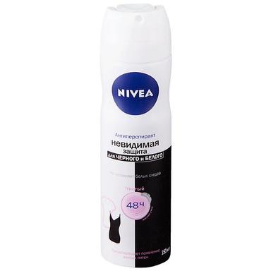 Нивея дезодорант спрей Невидимая Защита для Черного и Белого (Clear) 150мл