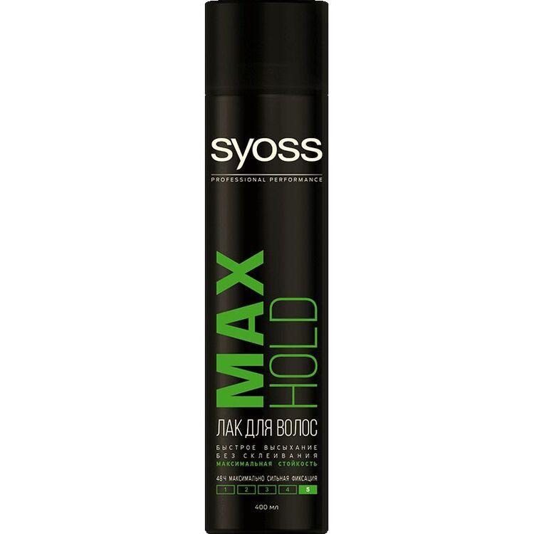 Syoss Макс Холд Лак для волос максимально сильной фиксации 400 мл
