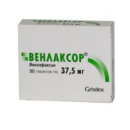 Венлаксор таблетки 37,5 мг 30 шт