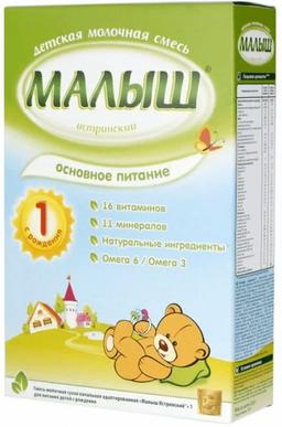 Детское питание Малыш Истринский-1 смесь молочная до 6 мес. 350г
