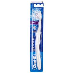 Зубная щетка Oral-Bщетка Орал-Би 35 3Д Уайт Жемчужная мягкая 1 шт