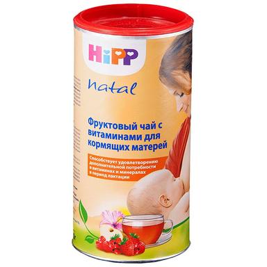 Чай "Хипп" с витаминами фруктовый для кормящих женщин банка 200г