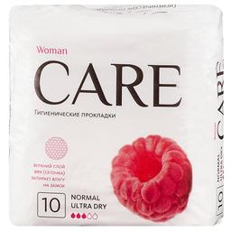 Care Woman Прокладки гигиенические Нормал Ультра Драй 10 шт