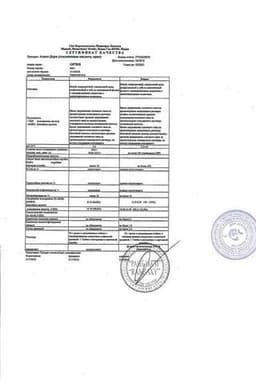 Сертификат Азикс-Дерм 20% крем для наружного применения 30 г