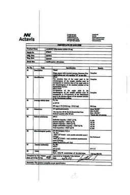 Сертификат Алмонт 10 мг таблетки 98 шт